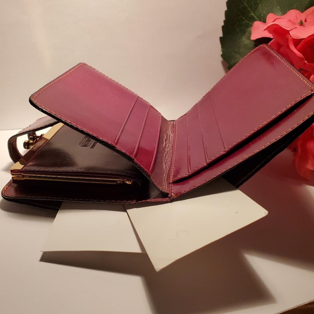 ECADI Genuine Leather Wallet New HOSTESS PICK 💖 - Picture 7 of 14